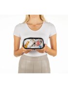 Notino Travel Collection Clear Organizer Set комплект за пътуване Black