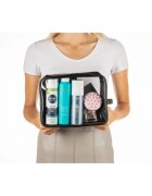 Notino Travel Collection Clear Organizer Set комплект за пътуване Black