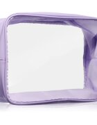 Notino Travel Collection Extra Large Clear Organizer прозрачна козметична чантичка XL Purple 275x20x125 cm 1 бр.