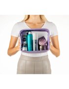 Notino Travel Collection Extra Large Clear Organizer прозрачна козметична чантичка XL Purple 275x20x125 cm 1 бр.