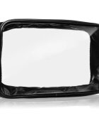 Notino Travel Collection Large Clear Organizer прозрачна козметична чантичка L Black 26x14x85 cm 1 бр.