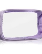 Notino Travel Collection Large Clear Organizer прозрачна козметична чантичка L Purple 1 бр.