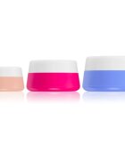 Notino Travel Collection Silicone Travel Jars Set контейнери за пътуване за многократна употреба