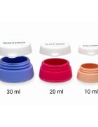 Notino Travel Collection Silicone Travel Jars Set контейнери за пътуване за многократна употреба