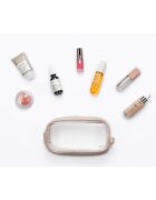 Notino Travel Collection Small Clear Organizer прозрачна козметична чантичка транспарентен S Beige 20x10x5 cm 1 бр.