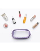 Notino Travel Collection Small Clear Organizer прозрачна козметична чантичка транспарентен S Purple 20x10x5 cm 1 бр.