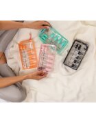 Notino Travel Collection Travel Bottle Set контейнери за пътуване за многократна употреба Black