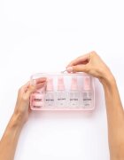 Notino Travel Collection Travel Bottle Set контейнери за пътуване за многократна употреба Pink