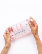 Notino Travel Collection Travel Bottle Set контейнери за пътуване за многократна употреба Pink
