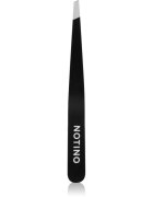 Notino Tweezers Black пинсета със скосен връх 1 бр.