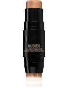 Nudestix Nudies Glow мултифункционален озарител в стик цвят Hey Honey 7 гр.
