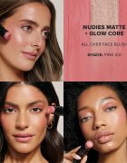 Nudestix Nudies Matte + Glow Core мултифункционален грим за очи устни и лице цвят Pink Ice 6 гр.