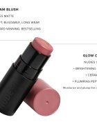 Nudestix Nudies Matte + Glow Core мултифункционален грим за очи устни и лице цвят Pink Ice 6 гр.