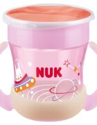 NUK Magic Cup Night чаша с дръжки 6m+ Pink 1 бр.