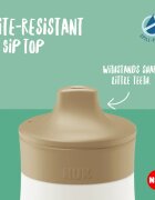 NUK Mini-Me Sip детско шише White 9m+ 1 бр.