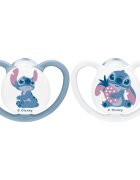 NUK Perfect Match Air Stitch биберон 0-6m 2 бр.