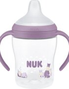 NUK Perfect Match Hippo бебешко шише за самостоятелно пиене с контрол на температурата 6m+ 1 бр.