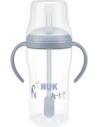 NUK Perfect Match Penguin шише със сламка 8m+ 1 бр.