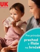 NUK Perfect Match Sheep бебешко шише за самостоятелно пиене с контрол на температурата 6m+ 1 бр.