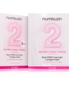 Numbuzin No. 2 Rose PDRN OverNight Collagen Mask дълбоко подхранваща маска за нощ 4 бр.