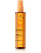 Nuxe Sun Tanning Oil High Protection олио за загар за тяло и лице SPF 30 150 мл.