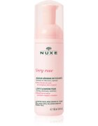 Nuxe Very Rose Light Cleansing Foam нежна почистваща пяна за всички типове кожа на лицето 150 мл.