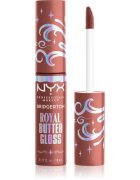 NYX Professional Makeup Bridgerton Royal Butter Gloss блясък за устни цвят 02 Praline 8 мл.