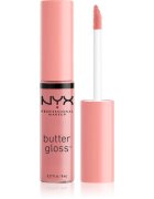 NYX Professional Makeup Butter Gloss блясък за устни цвят 05 Créme Brulee 8 мл.