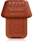 NYX Professional Makeup Buttermelt Bronzer бронзант цвят 7.5 Butta Match 5 гр.