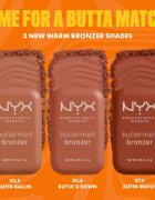 NYX Professional Makeup Buttermelt Bronzer бронзант цвят 7.5 Butta Match 5 гр.