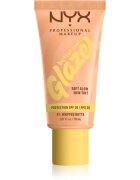 NYX Professional Makeup Buttermelt Glaze озаряващ тониращ флуид SPF 30 цвят 01 Whipped Butta 30 мл.