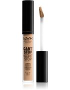 NYX Professional Makeup Can't Stop Won't Stop течен коректор цвят 09 Medium Olive 3.5 мл.