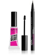 NYX Professional Makeup Eyebrow set комплект за вежди 2 бр.