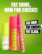 NYX Professional Makeup Fat Cheeks Juicy Blush течен руж цвят 05 Peach Plunge 8 мл.