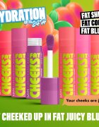 NYX Professional Makeup Fat Cheeks Juicy Blush течен руж цвят 05 Peach Plunge 8 мл.