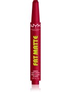 NYX Professional Makeup Fat Matte балсам за устни с матиращ ефект Scarlet Snuggles 2 гр.