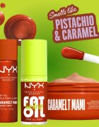 NYX Professional Makeup Fat Oil Body комплект за тяло с аромат Caramelt Mami 3 бр.
