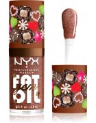 NYX Professional Makeup Fat Oil Gem Xmas масло от нар цвят Cacao Gem 4.8 мл.
