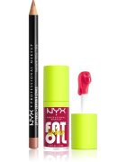 NYX Professional Makeup Fat Oil Lip Drip комплект за устни 2 бр.