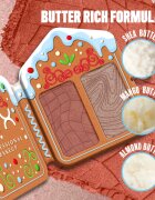 NYX Professional Makeup Gingerbaddie Land Buttermelt палитра с хайлайтъри и ружове цвят Deep 1 бр.