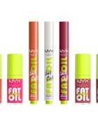 NYX Professional Makeup Gingerbaddie Land Fat Oil комплект за устни