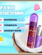 NYX Professional Makeup Gingerbaddie Land Gum Drop блясък за устни цвят 03 Cranberry Splash 1 бр.