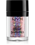 NYX Professional Makeup Glitter Goals металически брокат за лице и тяло цвят 03 Beauty Beam 2.5 гр.
