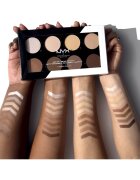 NYX Professional Makeup Highlight & Contour PRO контурираща палитра за лице 8x27 гр.