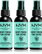 NYX Professional Makeup Makeup Setting Spray Dewy спрей за фиксация 3x60 мл.