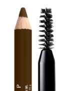 NYX Professional Makeup Powder Louder молив за вежди с четка цвят Espresso 1 бр.