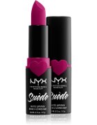 NYX Professional Makeup Suede Matte Lipstick матиращо червило цвят 12 Clinger 3.5 гр.