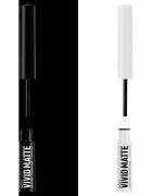 NYX Professional Makeup Vivid Matte течни очни линии с матиращ ефект цвят Black 2 мл.