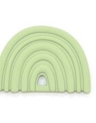 O.B Designs Rainbow Teether гризалка Green 3m+ 1 бр.