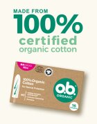 o.b. Organic Mini тампони 16 бр.
